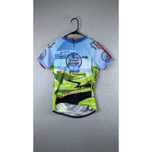 Hincapie‎ 3 State 3 Mountain Challenge Cycling Jersey Womens Large Full Zip 2008